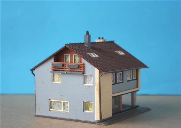 Grote foto vrijstaand huis met winkel faller 268 nh1166 hobby en vrije tijd h0