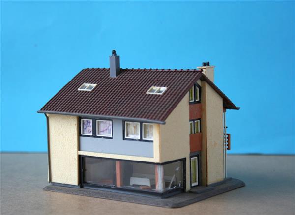 Grote foto vrijstaand huis met winkel faller 268 nh1166 hobby en vrije tijd h0