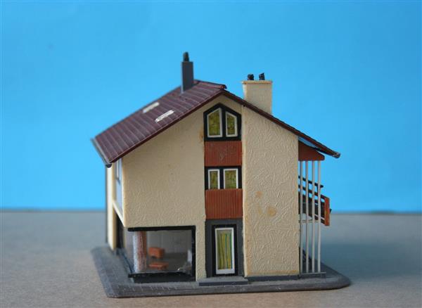 Grote foto vrijstaand huis met winkel faller 268 nh1166 hobby en vrije tijd h0