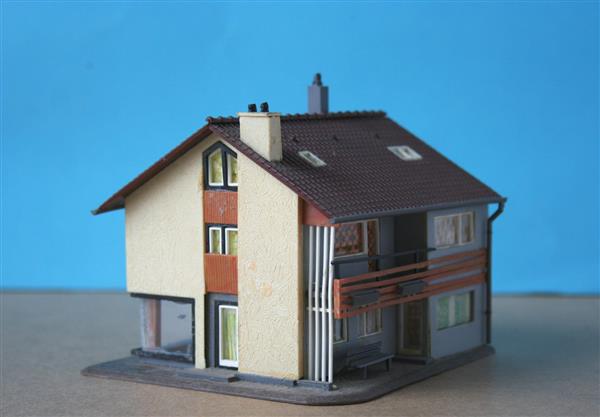 Grote foto vrijstaand huis met winkel faller 268 nh1166 hobby en vrije tijd h0