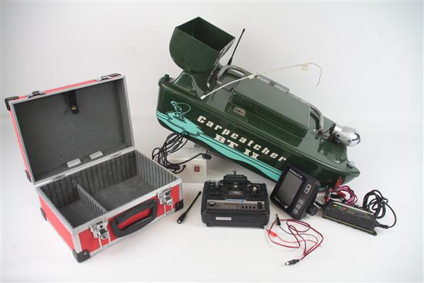 Grote foto schrijver carp catcher bt iv voerboot voervijzel fishfinder sport en fitness vissport