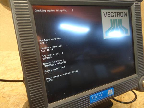 Grote foto vectron pos color touch kassasysteem touchscreen all in one 15 inch computers en software printers