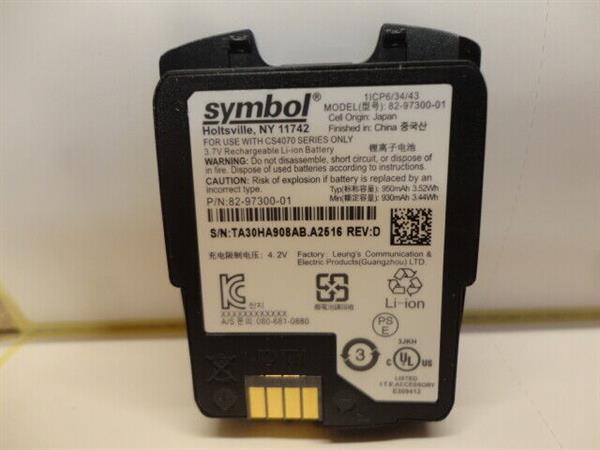 Grote foto battery for symbol cs4070 battery 82 97300 03 new computers en software scanners