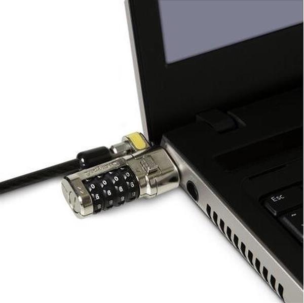 Grote foto kensington clicksafe combination laptop slot for dell devices 0d6fy7 computers en software overige computers en software