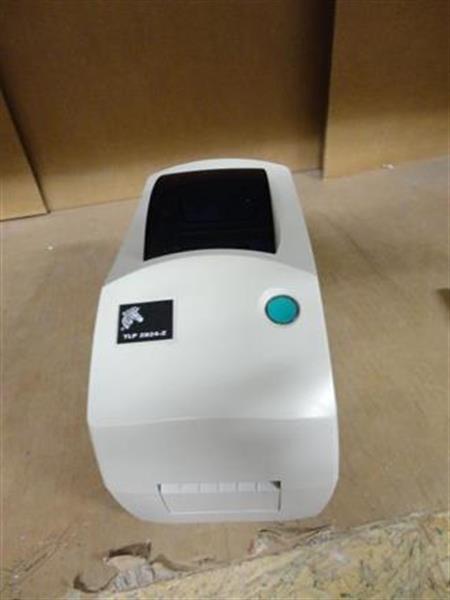 Grote foto zebra tlp2824 tt etiketten label printer usb computers en software printers