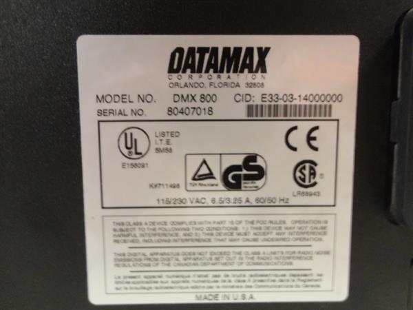 Grote foto datamax dmx 800 thermal transfer barcode label printer dmx800 computers en software printers