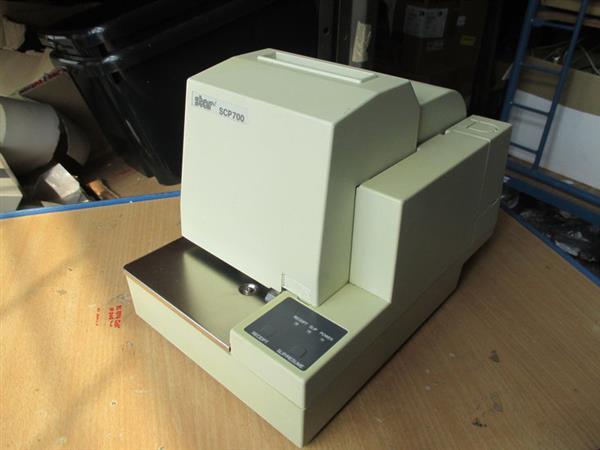 Grote foto star scp700 thermal matrix slip printer parallel serial computers en software printers