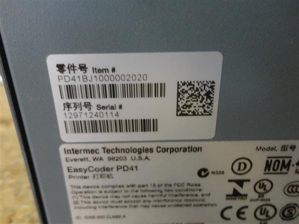 Grote foto intermec easycoder pd41 label printer 203dpi computers en software printers