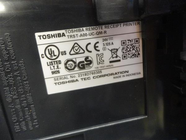 Grote foto toshiba trst a00 uc qm r usb thermal receipt printer computers en software printers