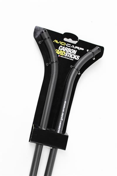 Grote foto avid carp carbon fibre yard sticks 2 st sport en fitness vissport