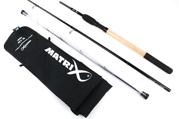Grote foto matrix carpmaster 8ft 2.40m 3 8lb feederhengel sport en fitness vissport