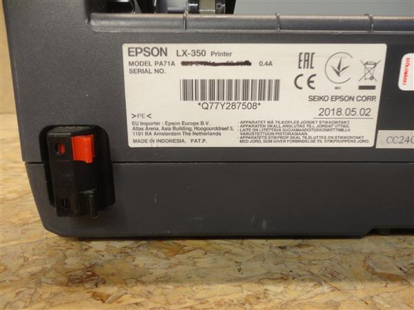 Grote foto epson lx 350 matrix vehicle printer dc a4 24 volt usb 9 pin printer computers en software printers
