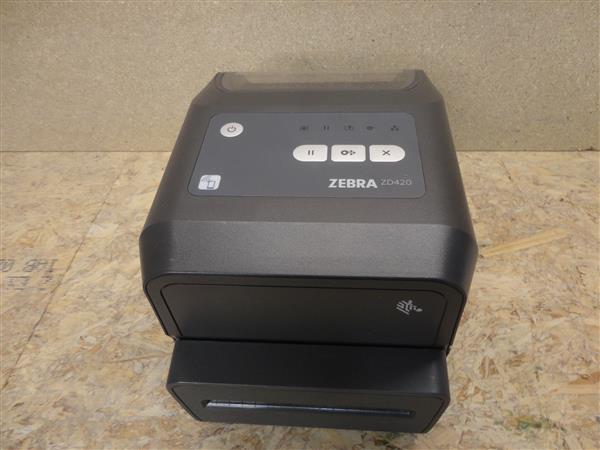 Grote foto zebra zd420t thermal transfer label printer lan usb cutter function computers en software printers