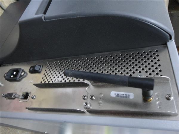 Grote foto zebra zt420 thermal wifi label printer met label rewinder 300dpi netwerk computers en software printers