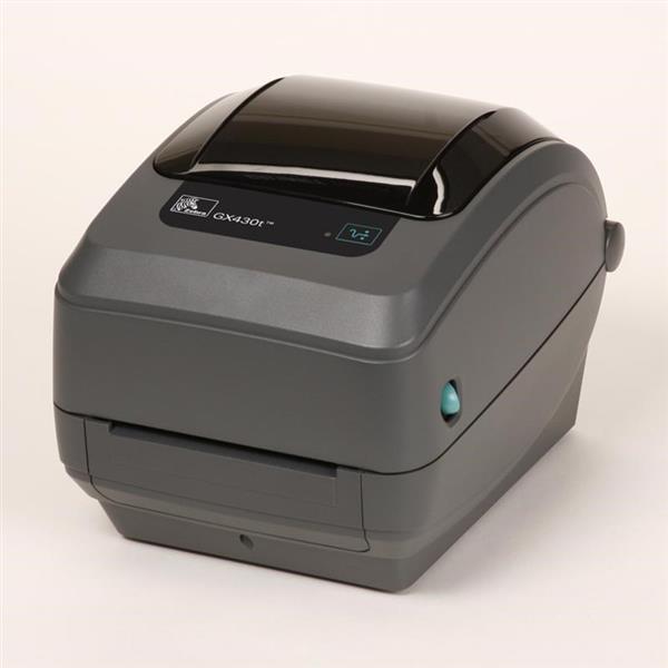Grote foto zebra gx430t thermal transfer barcode label printer 300dpi usb serial computers en software printers