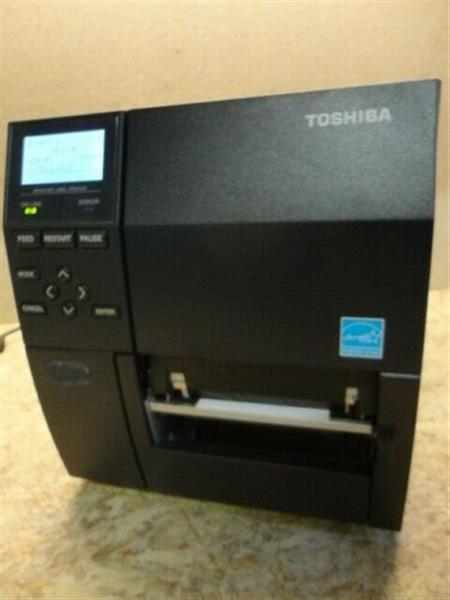 Grote foto toshiba tec b ex4 barcode label printer 203dpi lan usb b ex4t2 computers en software printers