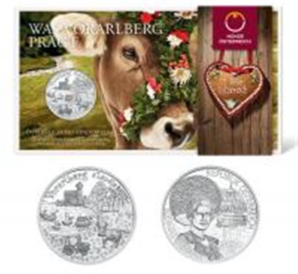 Grote foto oostenrijk 10 euro 2013 vorarlberg zilver verzamelen munten overige