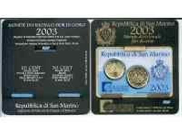 Grote foto san marino bu 2003 mini set verzamelen munten overige