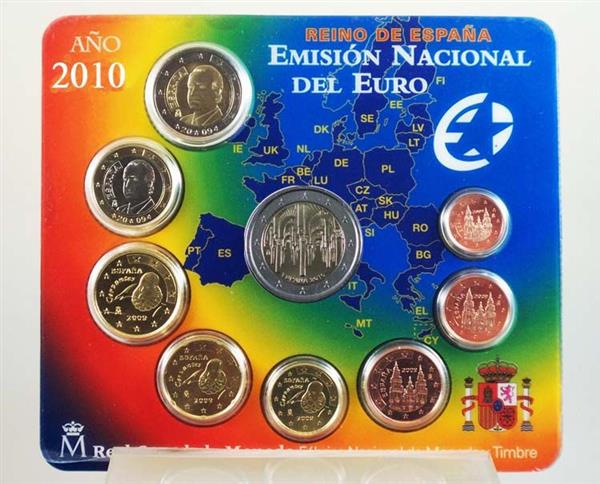 Grote foto spanje bu 2010 verzamelen munten overige