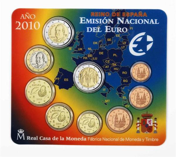 Grote foto spanje bu 2010 verzamelen munten overige