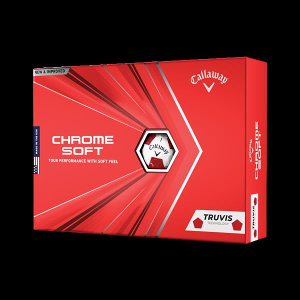 Grote foto callaway chrome soft truvis sport en fitness golf