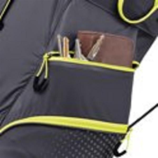Grote foto taylormade tm19 lite tech 3.0 carrybag black lime sport en fitness golf