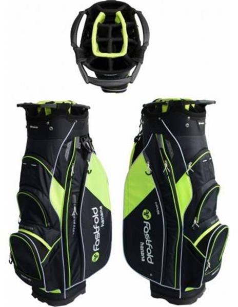 Grote foto fastfold cartbag hanana groen sport en fitness golf