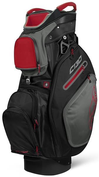 Grote foto axglo trilite 3 wheel sun mountain c130 cartbag sport en fitness golf