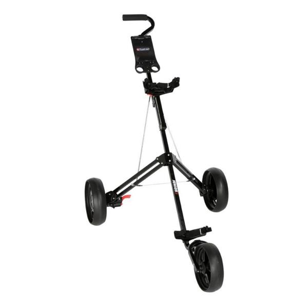 Grote foto fastfold basic junior 3 wheel zwart sport en fitness golf
