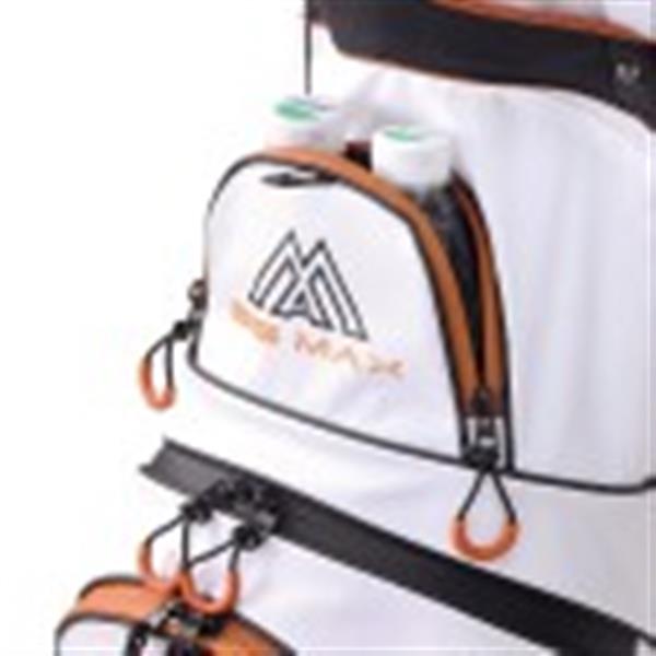 Grote foto big max dri lite sport cartbag wit zwart oranje sport en fitness golf