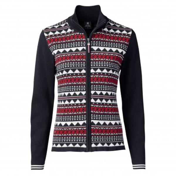 Grote foto daily sports meya cardigan lined blauw maat s sport en fitness golf
