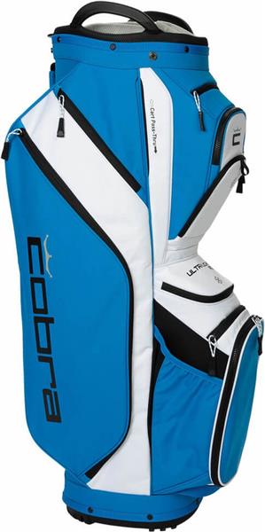 Grote foto cobra ultralight pro cart bag blue white sport en fitness golf