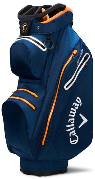 Grote foto callaway org hyper dry 14 cartbag slate orange sport en fitness golf