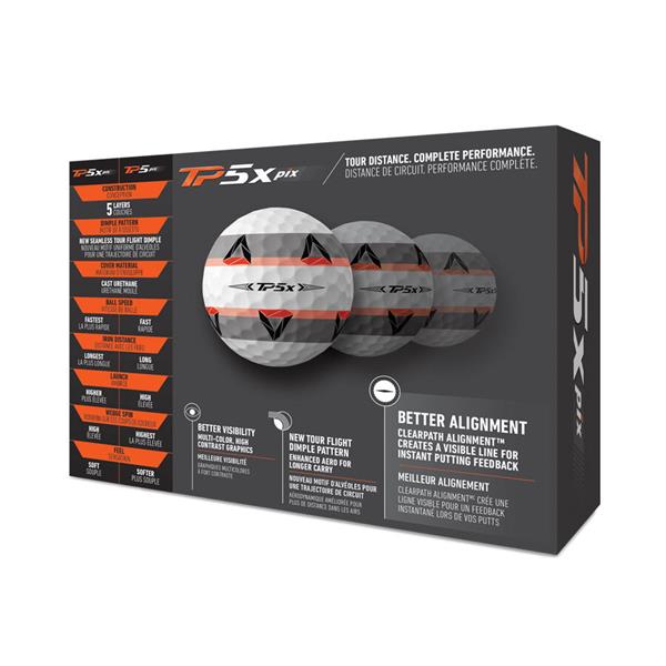 Grote foto taylormade tp5x pix sport en fitness golf