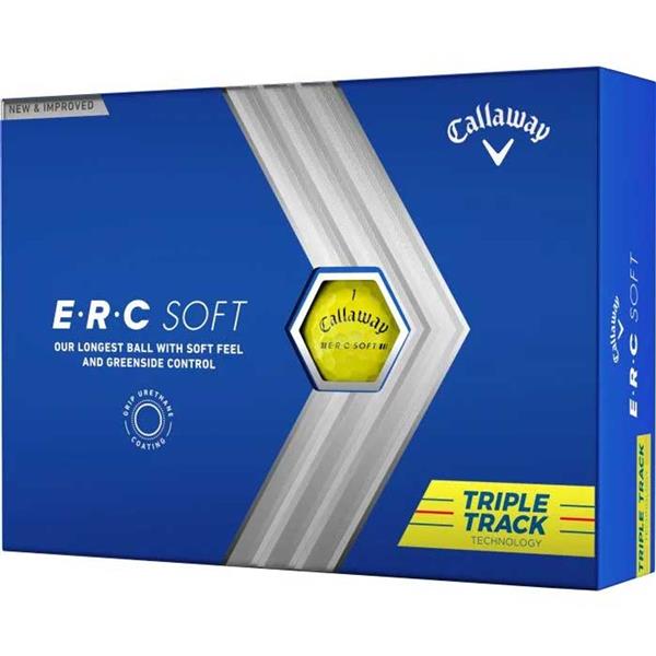 Grote foto callaway erc soft yellow triple track sport en fitness golf