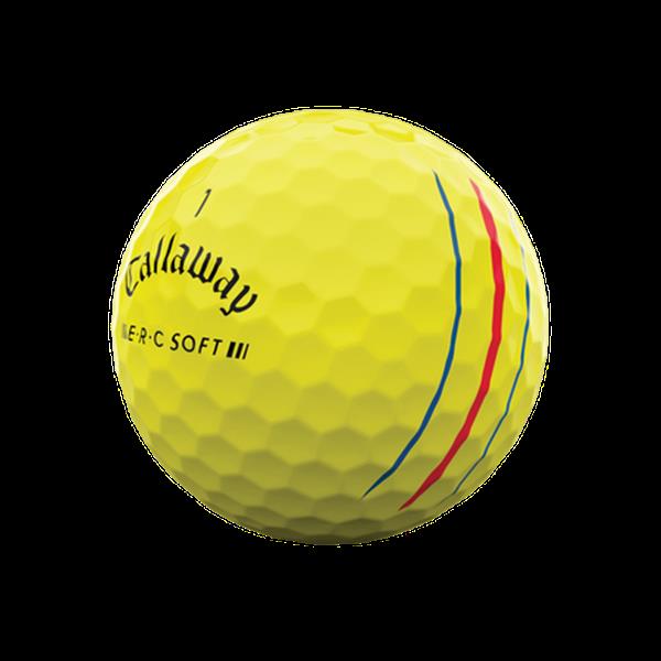 Grote foto callaway erc soft yellow triple track sport en fitness golf