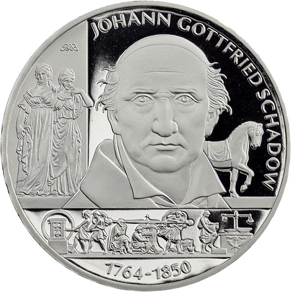 Grote foto duitsland 10 euro 2014 johann gottfried schadow verzamelen munten overige