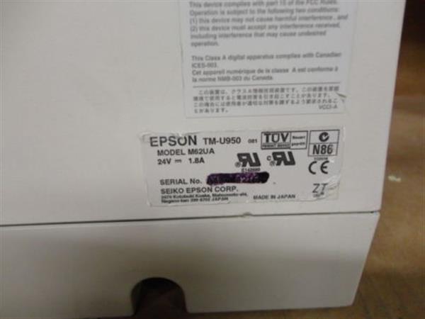 Grote foto epson tm u950 pos matrix ticket kassa printer m62ua computers en software printers