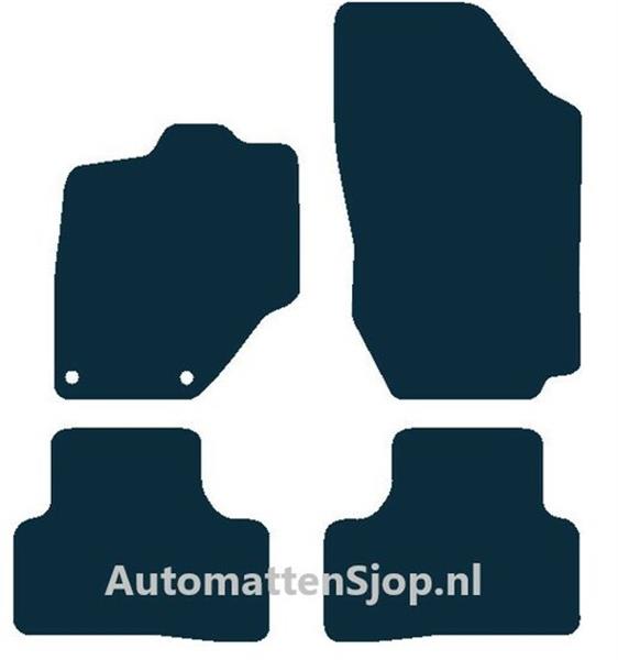 Grote foto luxe velours zwart automatten peugeot 3008 e 2023 heden auto onderdelen overige auto onderdelen