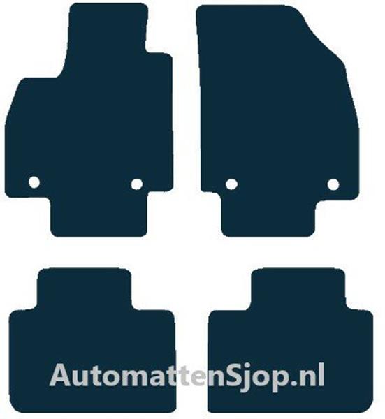 Grote foto luxe velours zwart automatten mg zs hybrid 2024 heden auto onderdelen overige auto onderdelen
