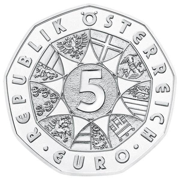 Grote foto oostenrijk 5 euro 2016 nieuwjaarsconcert zilver verzamelen munten overige