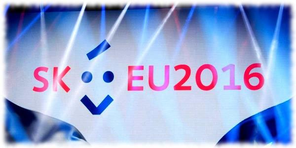 Grote foto slowakije 2 euro 2016 voorzitterschap eu verzamelen munten overige