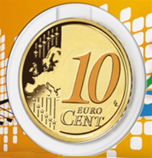 Grote foto nederland 10 cent 2016 geluksdubbeltje verzamelen munten overige