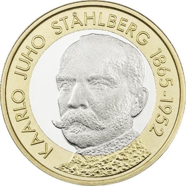 Grote foto finland 5 euro 2016 stahlberg verzamelen munten overige