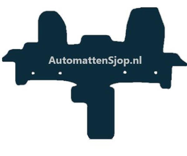 Grote foto luxe velours zwart automatten ford transit campermat 2015 heden auto onderdelen overige auto onderdelen