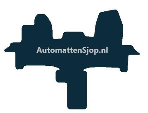 Grote foto luxe velours zwart automatten ford transit campermat 2015 heden auto onderdelen overige auto onderdelen