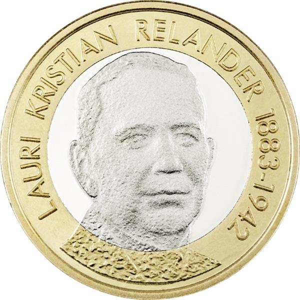 Grote foto finland 5 euro 2016 relander unc verzamelen munten overige