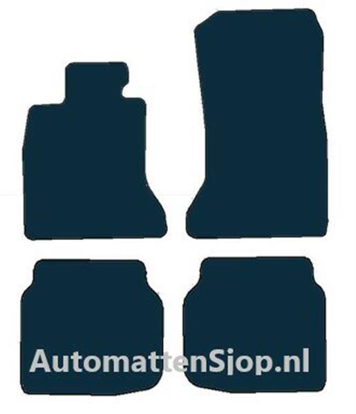 Grote foto luxe velours zwart automatten bmw 7 serie f02 lang 2008 2015 auto onderdelen overige auto onderdelen