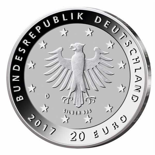 Grote foto duitsland 20 euro 2017 50 jaar duitse sporthulp verzamelen munten overige