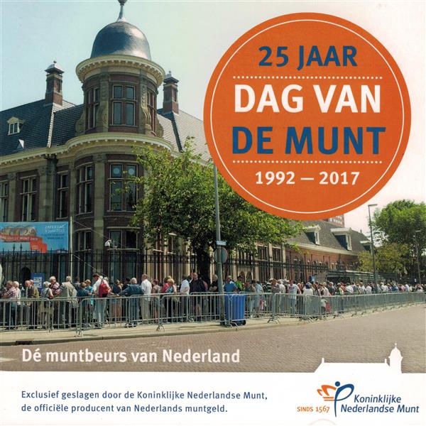 Grote foto nederland bu 2017 dag van de muntset verzamelen munten overige